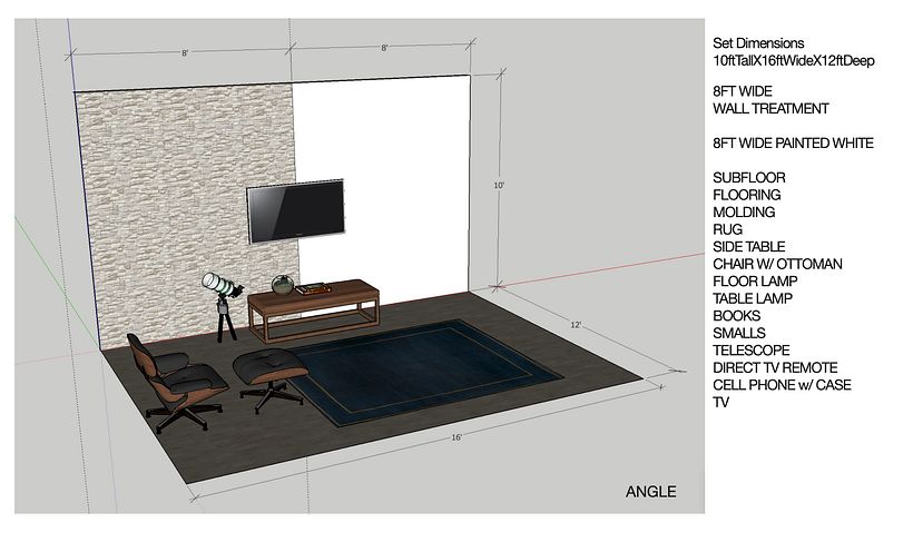 AT&T Astronaut - Lighting for Composite 7
