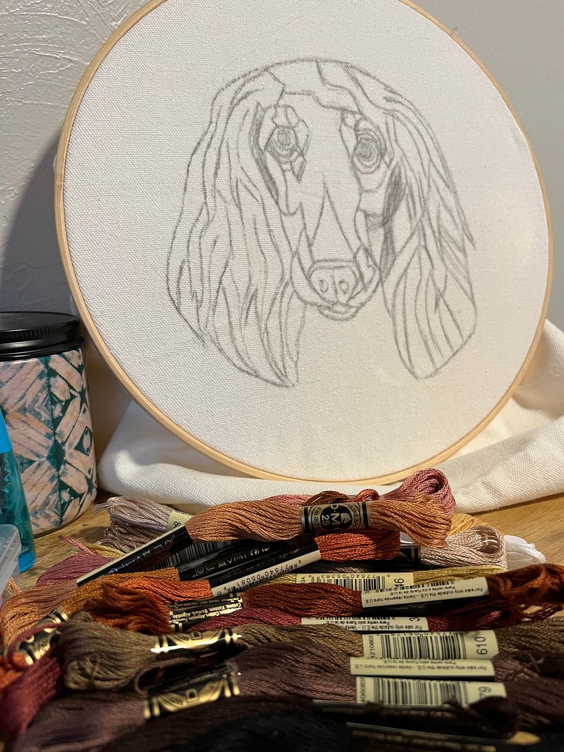 My project for course: Needle Painting for Beginners 3