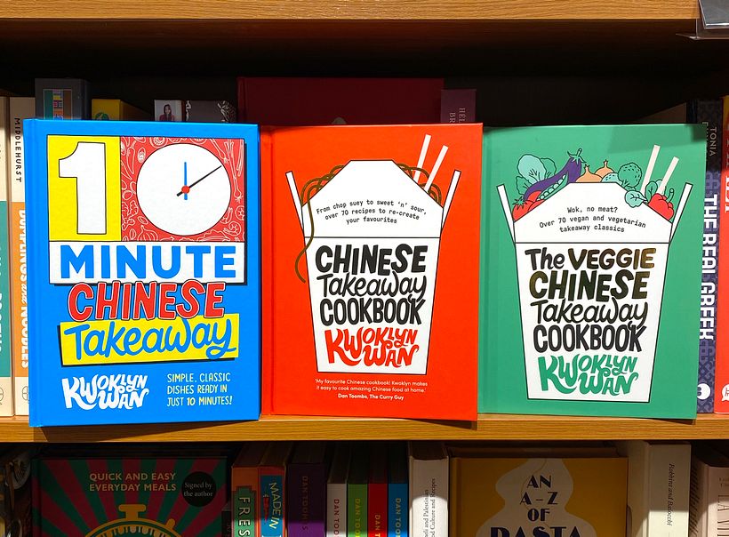 On the shelves in my local book shop!