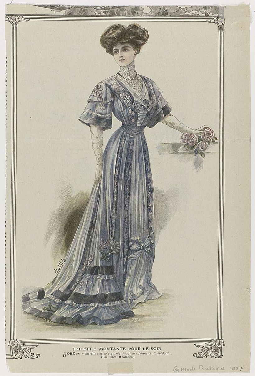 Ilustración en Mode Pratique (1907).