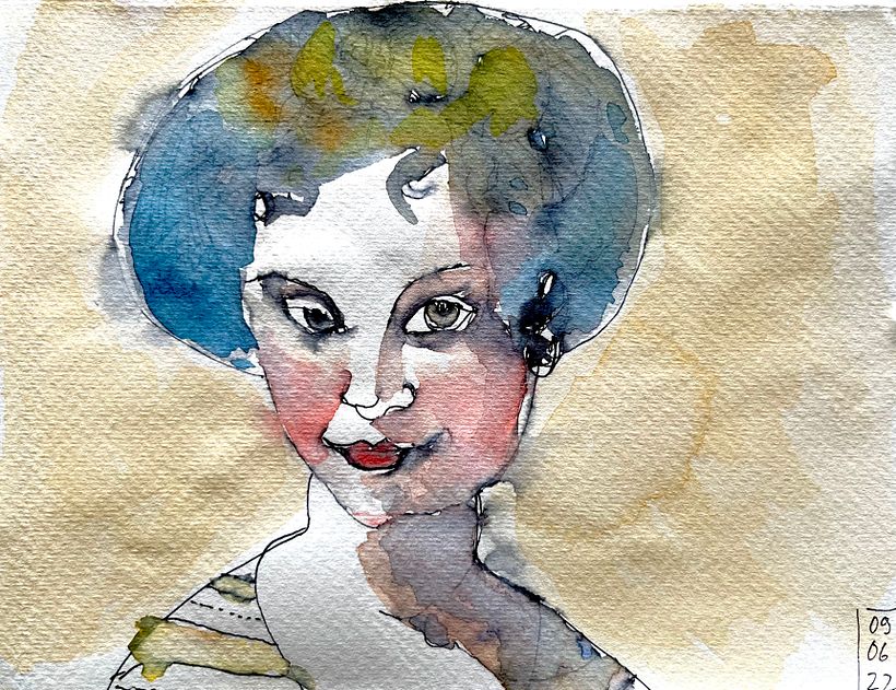 When I first saw Parmigianino's The Turkish Slave, I was fascinated by this woman's flirtatious gaze. How to resist?