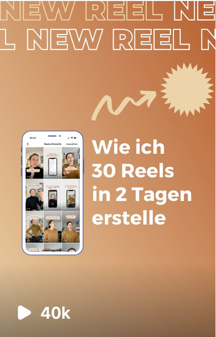 Reels Challenge: 30 Reels in 15 Tagen 3