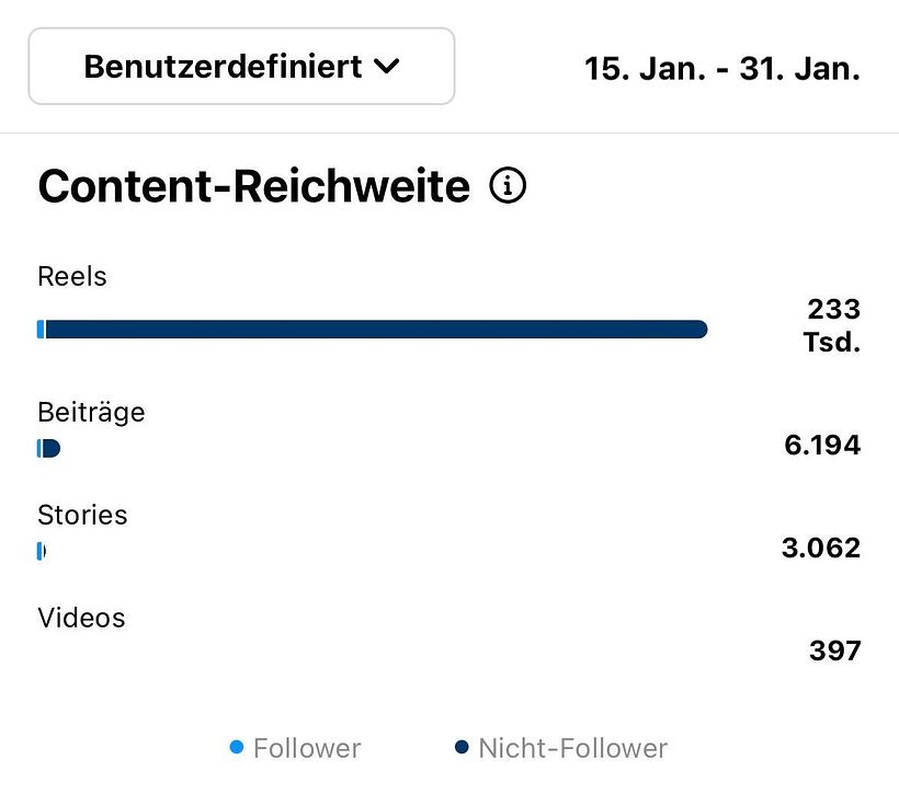 Reels Challenge: 30 Reels in 15 Tagen 5