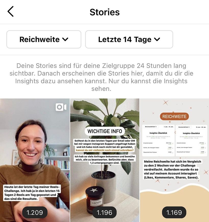 Reels Challenge: 30 Reels in 15 Tagen 9