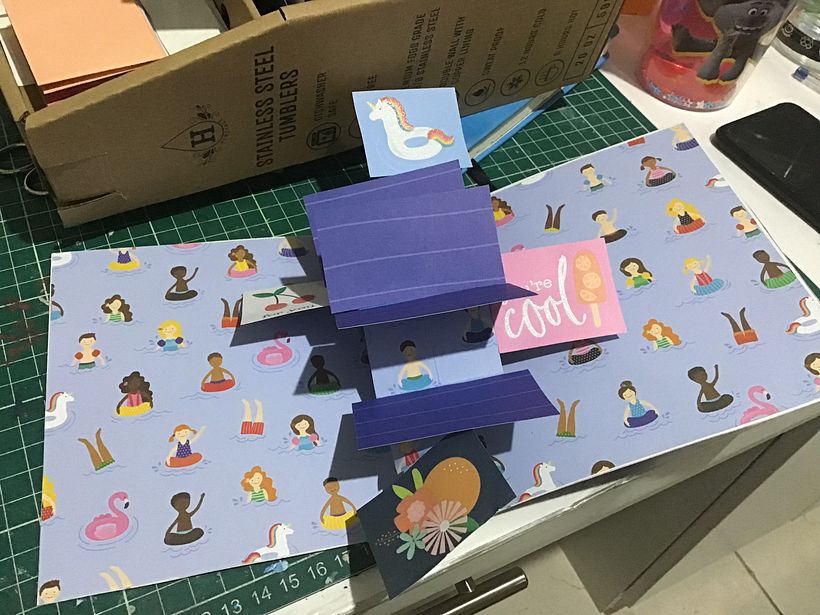 Mi Proyecto del curso: Creación de libros pop-up 2