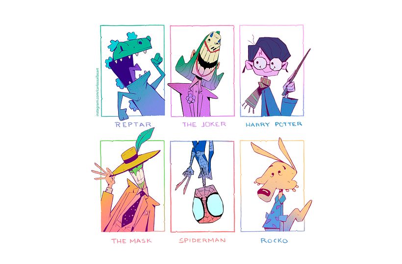 SIX FANARTS 8