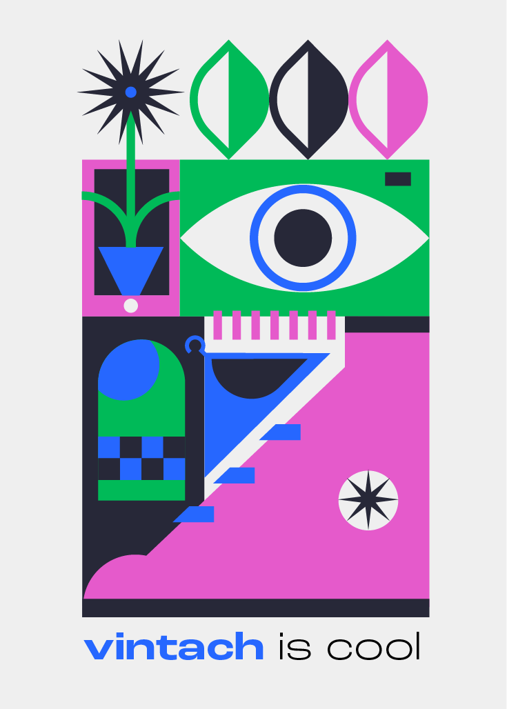 First approach with only geometric shapes