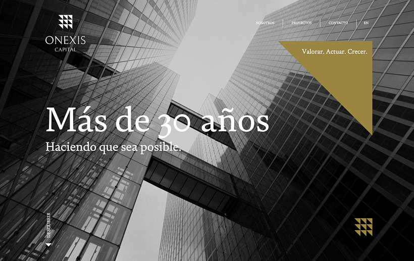 Proyecto: Onexis (Maquetación Web) - Diseño Web