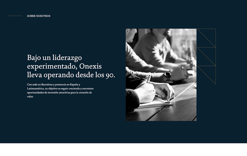 Proyecto: Onexis (Maquetación Web) - Diseño Web