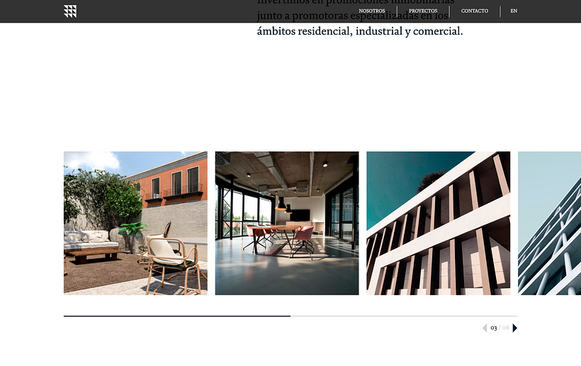 Proyecto: Onexis (Maquetación Web) - Diseño Web