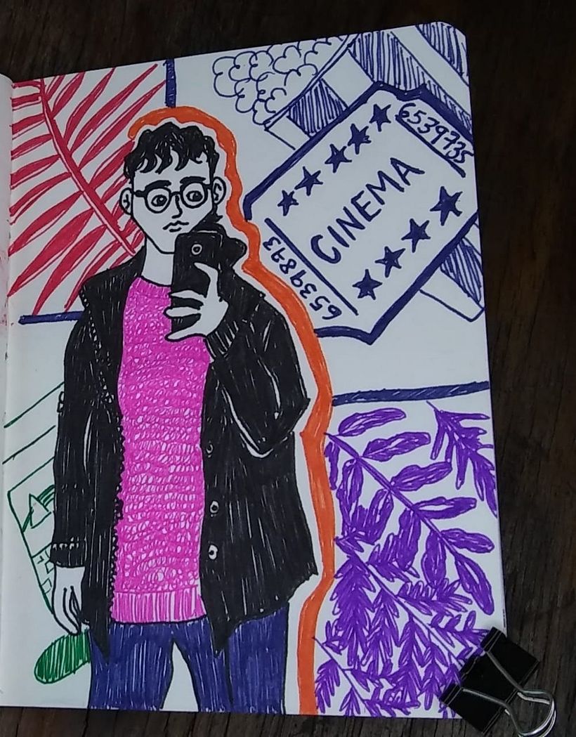 Mi proyecto del curso: Diario de viaje: ilustra tu realidad 7