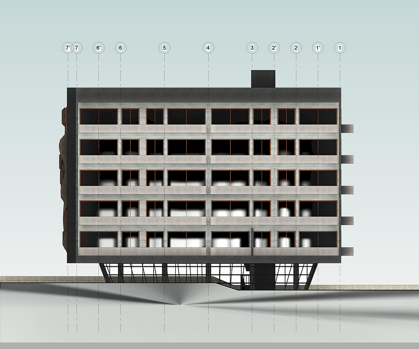Mi proyecto del curso: Modelado de edificios paramétricos con Revit 1