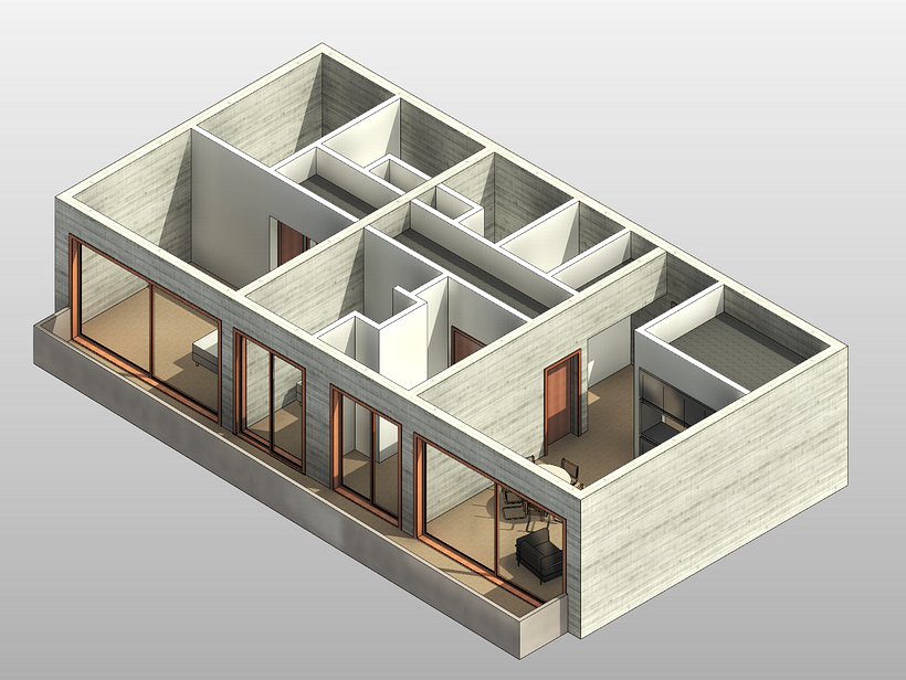 Mi proyecto del curso: Modelado de edificios paramétricos con Revit 4