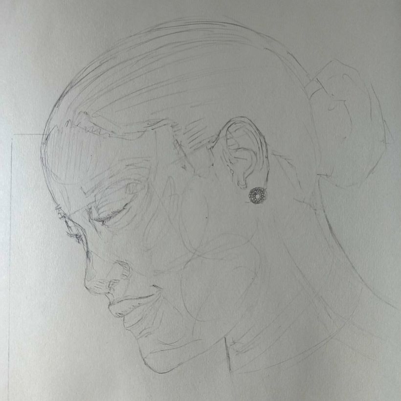 Mój projekt z kursu: Szkicowanie portretów: odkrywaj ludzką twarz 8