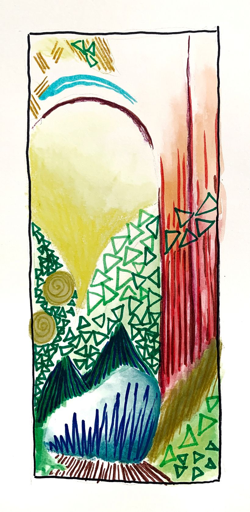My project for course: Sketchbook Landscapes: A Colorful Approach 25