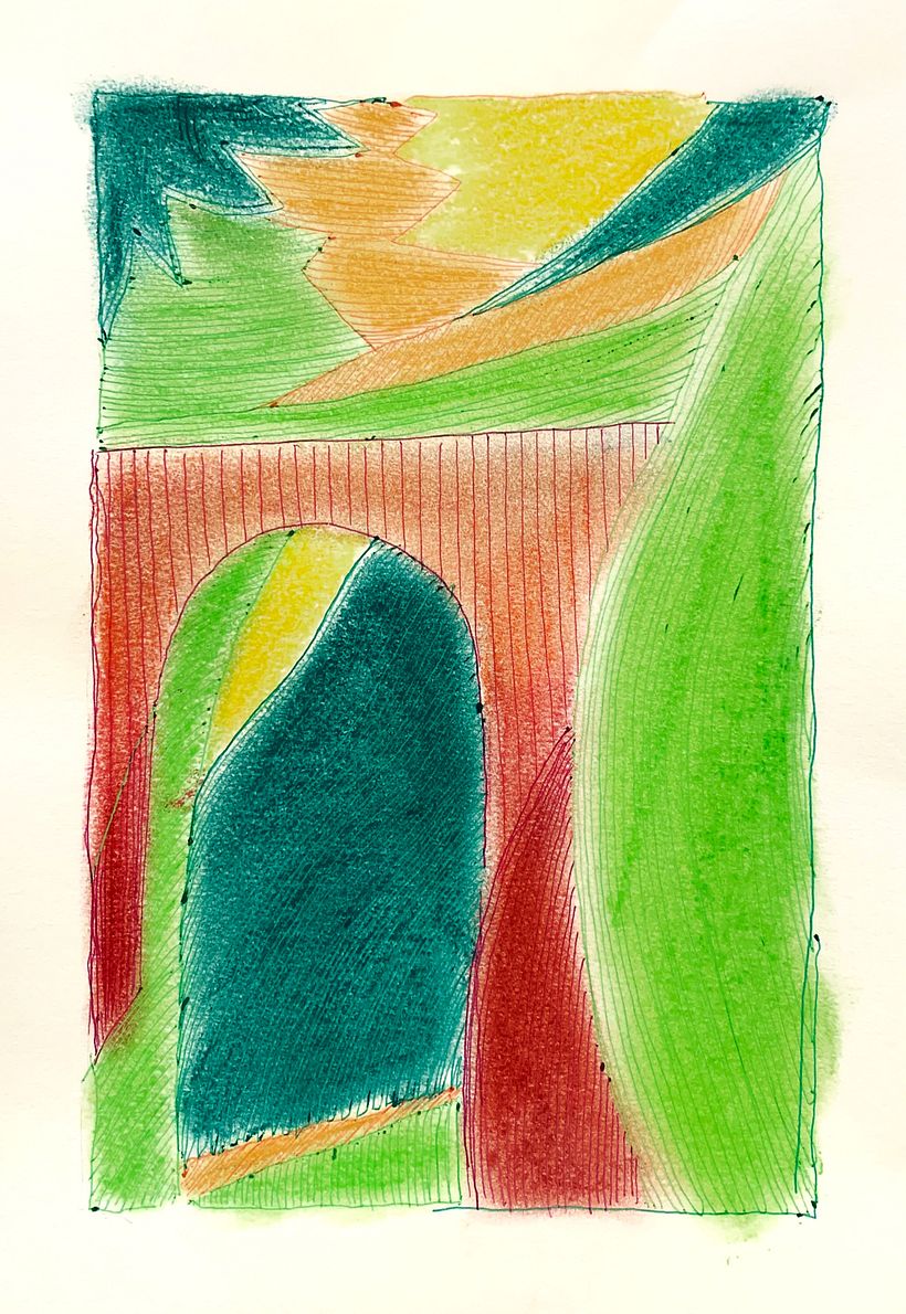 My project for course: Sketchbook Landscapes: A Colorful Approach 18