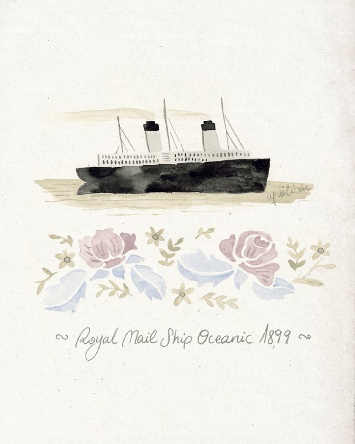 Royal Mail Ship Oceanic 1899 2