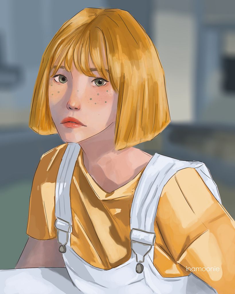 Yellow girl 1