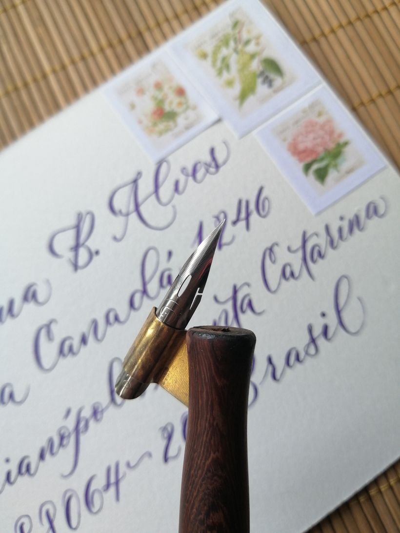 Mi proyecto del curso: Técnicas de caligrafía moderna con plumilla flexible 2
