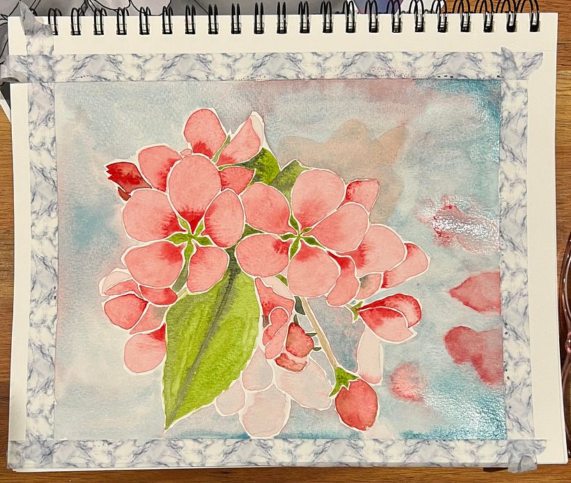 My project for course: Creation of Color Palettes with Watercolor 5