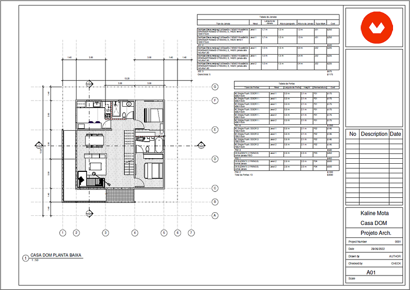 Meu projeto do curso: Projeto arquitetônico 3D e modelagem com Revit 1