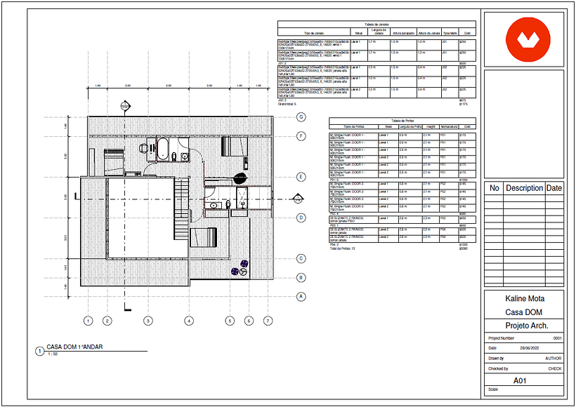 Meu projeto do curso: Projeto arquitetônico 3D e modelagem com Revit 2