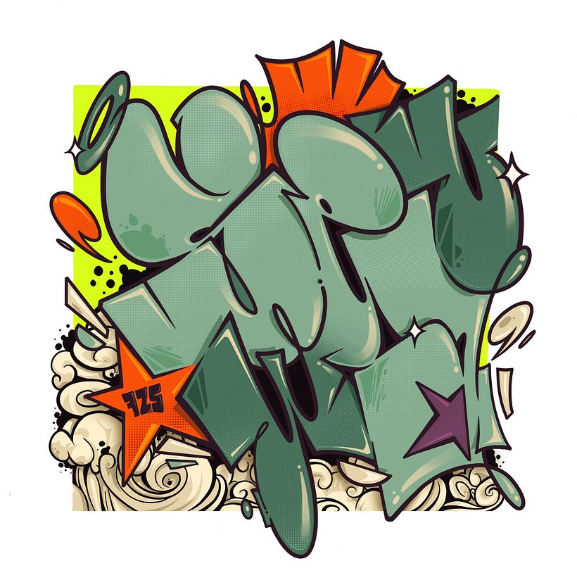 Graffiti Letters 1