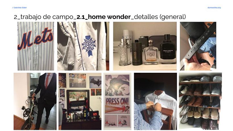 Abrir sus closets es un pretexto para entender -y registrar- diversos detalles en su estilo de vida que nos dan más pistas.