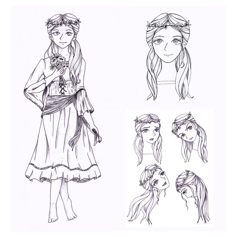 My project for course: The Art of Manga: Drawing Unique Characters 3