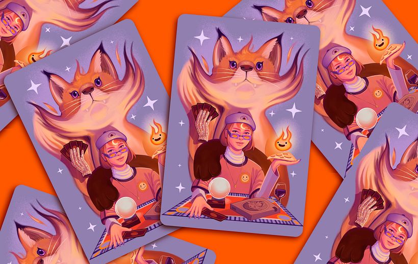 Postcard for El Zorro & La Gitana 1