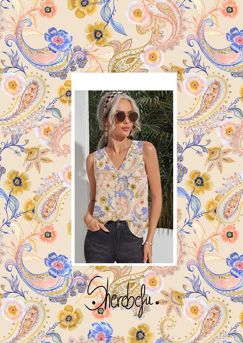 Estampado de Paisley 2