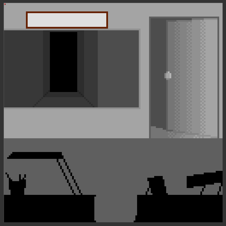 Fondo sin elementos (personaje y props)