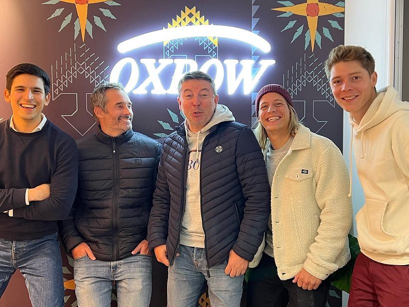 L'une de nos rencontres avec la direction générale d'Oxbow