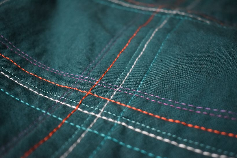 Quilting Thread Play & Study 1