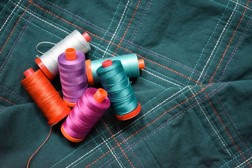 Quilting Thread Play & Study 2