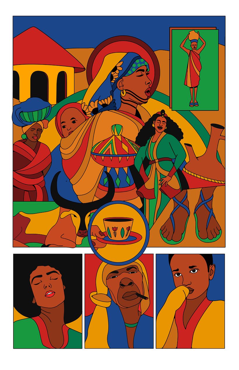 My project for course: Conceptualisation and Techniques of Digital Illustration 2