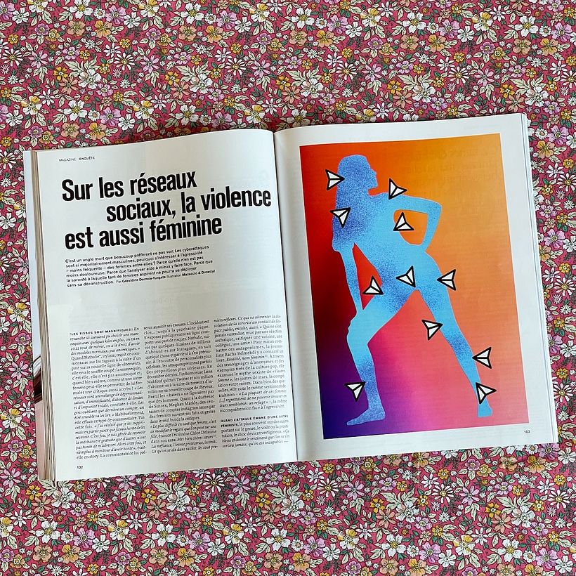 Journaliste pour le magazine Marie-Claire 2