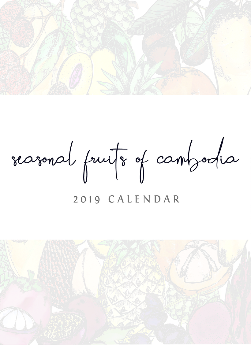 Fruit for Thought - 2019 Calendar Design 1