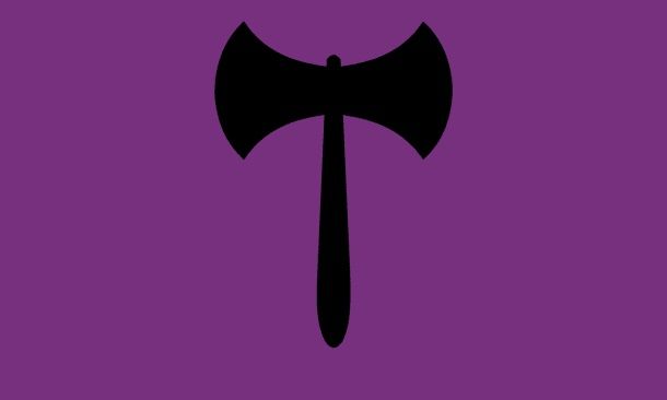 Labrys, symbole de force et de confiance en soi.