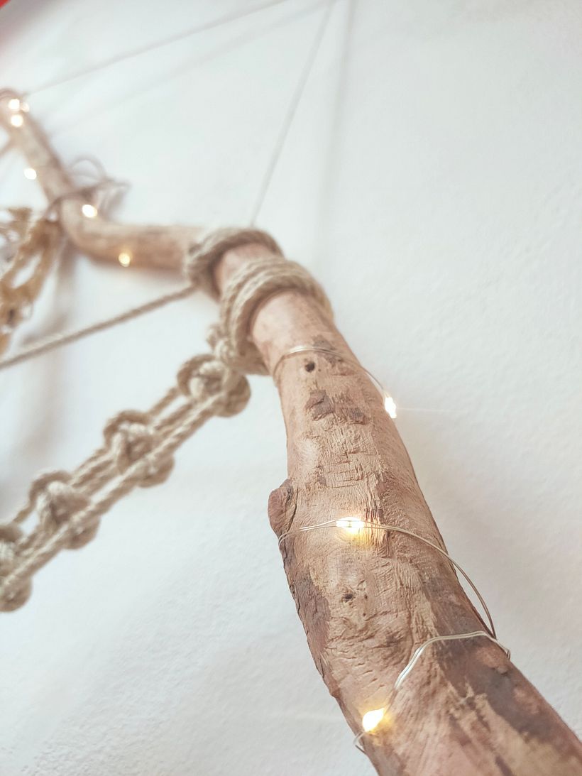 Arazzo decorativo in canapa 1