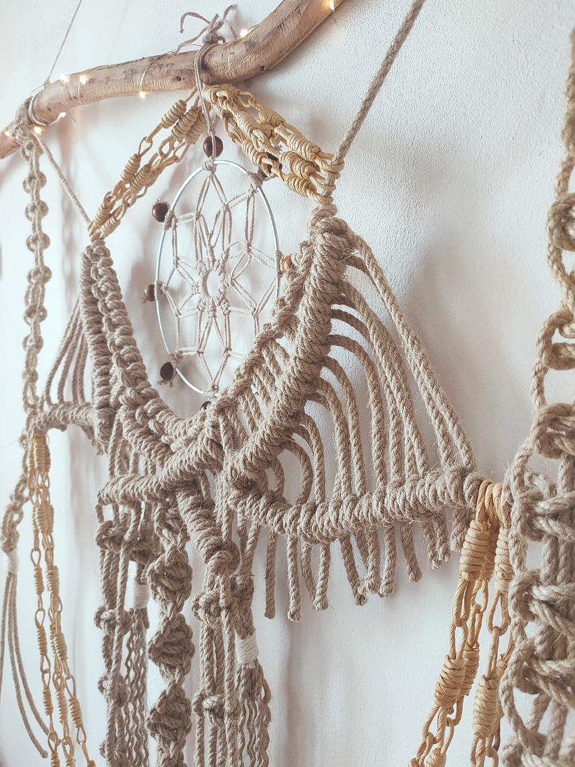 Arazzo decorativo in canapa 3