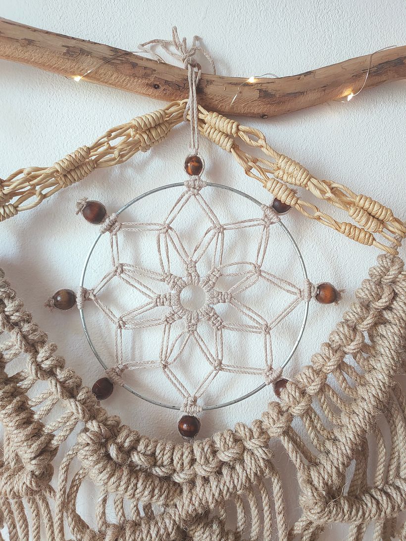 Arazzo decorativo in canapa 4