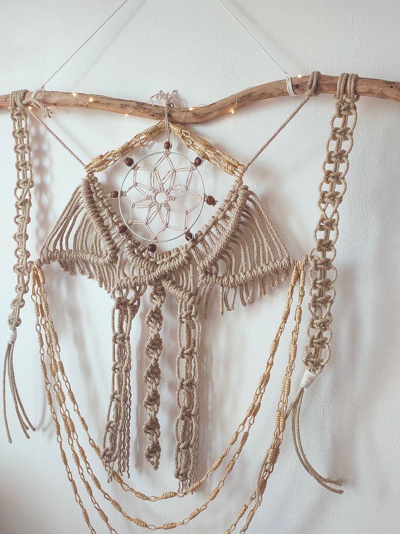 Arazzo decorativo in canapa 5