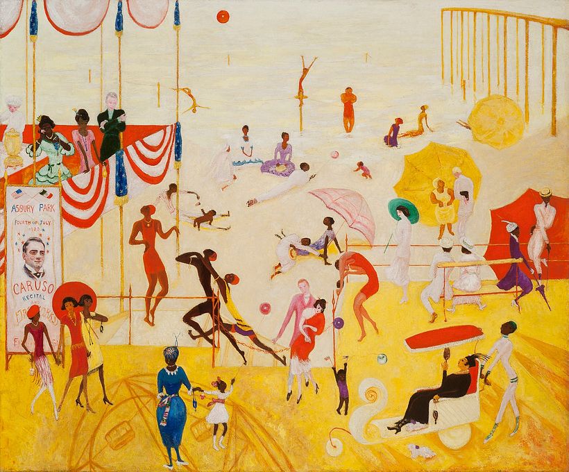 Florine Stettheimer schildert das Leben der New Yorker Elite