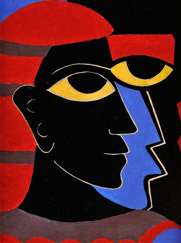 Eines der Gemälde von Thelma Johnson Streat