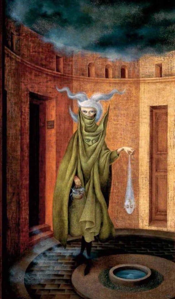 Eines der Gemälde von Remedios Varo