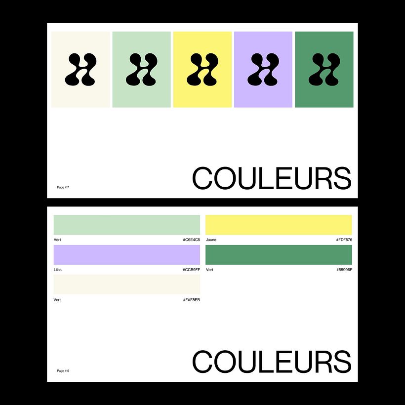 Identité visuelle colorée : du concept à la présentation Canva 6