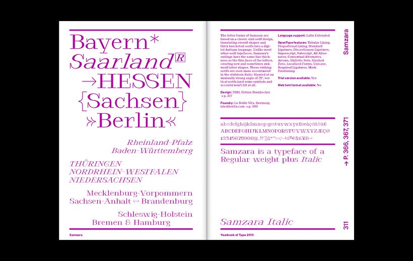 Yearbook of Type  3