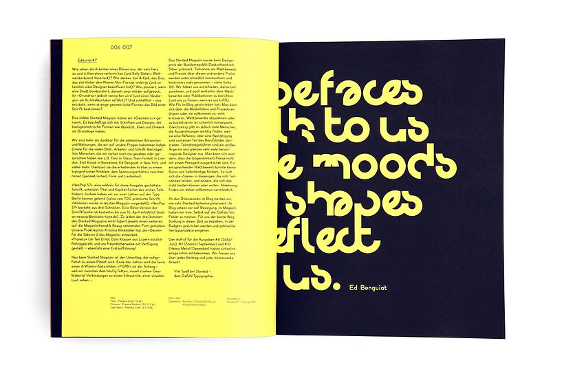 Slanted Geometrics, Spread Pages 2