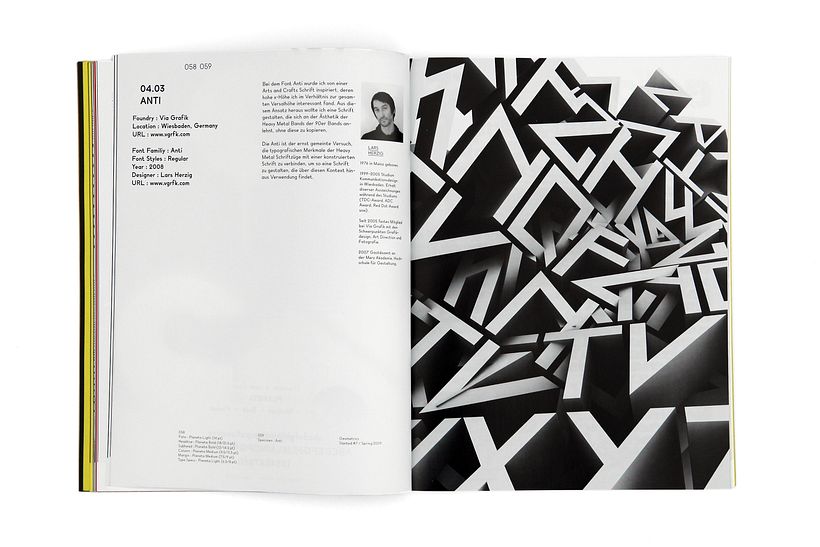 Slanted Geometrics, Spread Pages 3